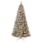 9ft. Pre-Lit Artificial Spruce Christmas Tree, Warm White LED Lights